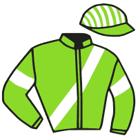 Casaque du jockey de J'Aime Baraka