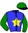 Casaque du jockey de Louvois D'Heripre