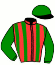 Casaque du jockey de Lysos De Cossio