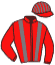 Casaque du jockey de Rivera