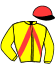 Casaque du jockey de Miska De L'Etang