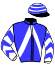 Casaque du jockey de Morningsun Du Rhin