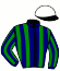 Casaque du jockey de Kaporal Des Bordes