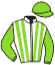 Casaque du jockey de Kabardino