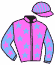 Casaque du jockey de Latina De Coquerie