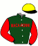 Casaque du jockey de Noble Red