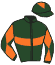 Casaque du jockey de Eagle Ofwaterville