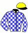 Casaque du jockey de Mia Du Blequin
