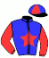 Casaque du jockey de Latino De Canchy