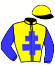 Casaque du jockey de Malycia Gold
