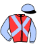 Casaque du jockey de Naja La Fripouille