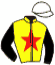 Casaque du jockey de Nymphe De Durbuy