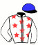 Casaque du jockey de Madmax Jef
