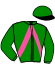 Casaque du jockey de Marina De Fael