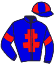 Casaque du jockey de Petrus De Houelle