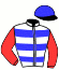 Casaque du jockey de Ras Kassar