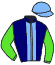 Casaque du jockey de Charly Des Beaux