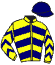 Casaque du jockey de Idylle Nonantaise