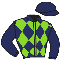 Casaque du jockey de Eclipse Bleue