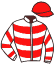 Casaque du jockey de Lagon Bleu