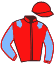 Casaque du jockey de Hamour Tejy