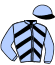 Casaque du jockey de James D'Ovaki