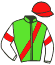 Casaque du jockey de Luizant