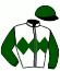 Casaque du jockey de Pouvoir Royal