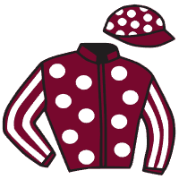 Casaque du jockey de Qaiser