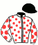 Casaque du jockey de Luz Ardiden