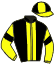 Casaque du jockey de Jab Kiss