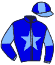 Casaque du jockey de Kooper