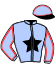 Casaque du jockey de Lady De Fouque