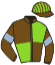 Casaque du jockey de Jasmine De Grez