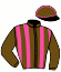 Casaque du jockey de Liberte Cerise