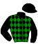 Casaque du jockey de Leader Black