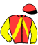Casaque du jockey de Kenya D'Herfraie
