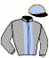 Casaque du jockey de Leslie De Vandel