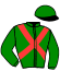 Casaque du jockey de Nimoise De Nimes