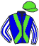 Casaque du jockey de Himeros Du Dollar