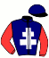 Casaque du jockey de Label Rouge