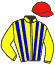 Casaque du jockey de Madame Ly