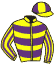 Casaque du jockey de Showboated