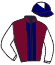 Casaque du jockey de Amiral D'Aumont