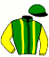 Casaque du jockey de Merveille Mika