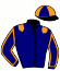 Casaque du jockey de Majesty Quick