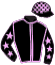 Casaque du jockey de La Rose Noire