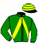 Casaque du jockey de Modiano May