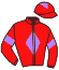 Casaque du jockey de Light The Ghost