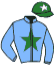 Casaque du jockey de Protagonist